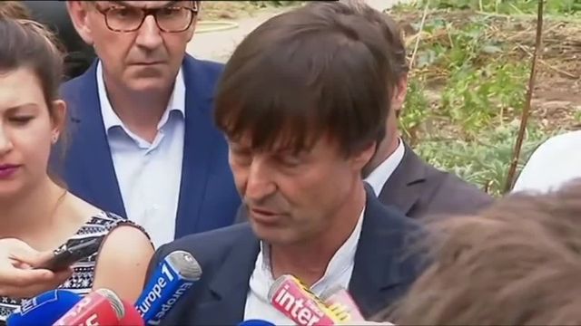 Pesticides : "On ne reviendra pas sur des acquis" répond Nicolas Hulot