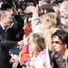 L'ancien président de la République Jacques Chirac à Cannes (Alpes-Maritimes), le 15 février 2007. (PATRICK KOVARIK / AFP)