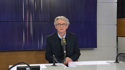 Jean-Claude Mailly, secrétaire général de Force ouvrière. (JEAN-CHRISTOPHE BOURDILLAT / RADIO FRANCE)