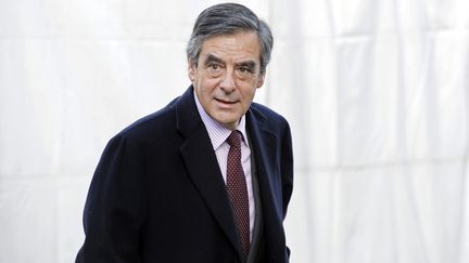 François Fillon, le 15 décembre 2016 à Bruxelles (Belgique), lors d'une rencontre avec les leaders des partis du centre et de la droite européens. (THIERRY CHARLIER / AFP)