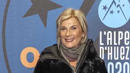 L'actrice&nbsp;Michèle Laroque en janvier 2020 à l'occasion du 23e Festival de L'Alpe D'Huez. (ARNOLD JEROCKI / GETTY IMAGES EUROPE)