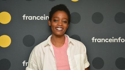 La chanteuse Irma, invitée de franceinfo le 12 novembre 2019 (JEAN-CHRISTOPHE BOURDILLAT / FRANCEINFO / RADIO FRANCE)