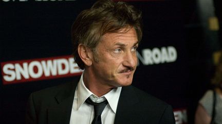 L'acteur et réalisateur Sean Penn à la première de "Snowden" d'Oliver Stone, le 13 septembre 2016. (LANDAOS / VARIETY / SIPA)