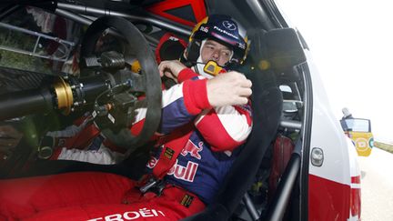 Sébastien Loeb (Citroën) boucle sa ceinture (COLIN MCMASTER)