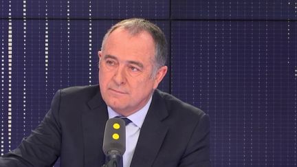 Le ministre de l'Agriculture, Didier Guillaume, invité de franceinfo, lundi 10 décembre 2018. (FRANCEINFO / RADIOFRANCE)