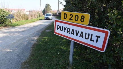 Le village de Puyravault (Charente-Maritime), le 4 mars 2023. (MEHDI FEDOUACH / AFP)