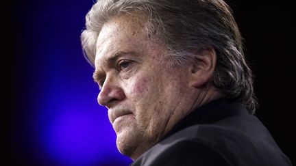 Steve Bannon lors d'une conférence à Maryland, le 23 février 2017.&nbsp; (MAXPPP)