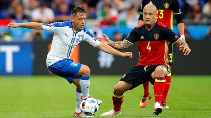 &nbsp; (La Belgique affronte l'Italie à Lyon lundi, les deux équipes disputent leur premier match de l'Euro ©Sipa)