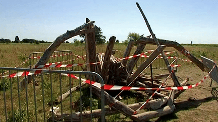 L'araignée de Matthew Burton détruite à Sainte-Marie-en-Ré 
 (France 3 / Culturebox)