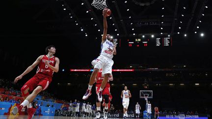 &nbsp; (Nicolas Batum pendant le match France-Turquie à Lille, ce samedi soir © MaxPPP)