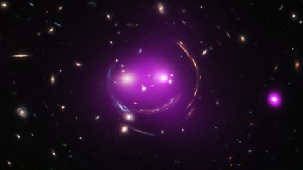 Le "chat du Cheshire" dévoilé par la Nasa, le 23 novembre 2015. (CHANDRA X-RAY OBSERVATORY CENTER / NASA)