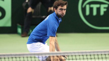 Le joueur français Gilles Simon