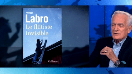 "Le flûtiste invisible", le dernier roman de Philippe Labro.
 (France Télévisions)