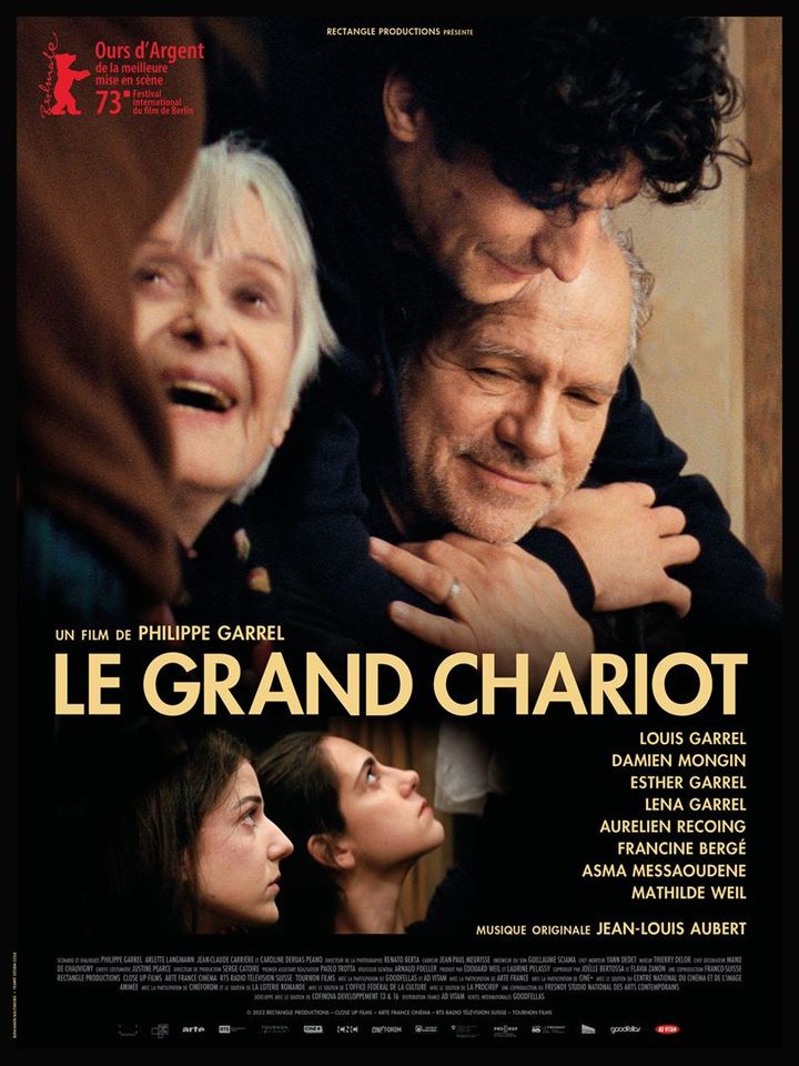 L'affiche du film "Le Grand Chariot" de Philippe Garrel, (Benjamin Baltimore / 2022 Rectangle Productions)