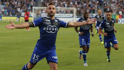 Julian Palmieri et les Bastiais ont corrigé l'En Avant Guingamp (MAXPPP)