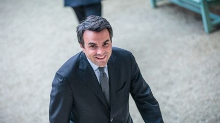 Le député de la Saône-et-Loire Thomas Thévenoud à l'Assemblée nationale, à Paris, le 29 mars 2016. (MAXPPP)