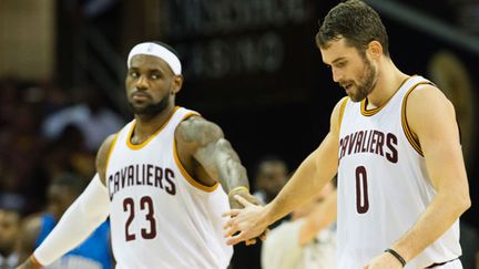 LeBron James et Kevin Love, les deux stars de Cleveland