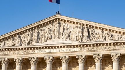 L'Assemblée nationale en juillet 2023, à Paris. (BERTRAND GUAY / AFP)