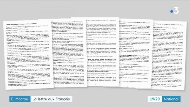 Grand Débat National : Emmanuel Macron Dévoile Sa Lettre Adressée Aux ...