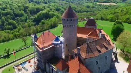 Patrimoine : la restauration spectaculaire du château de Montrottier