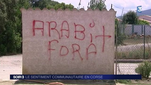 La Corse confrontée à la montée de relents xénophobes