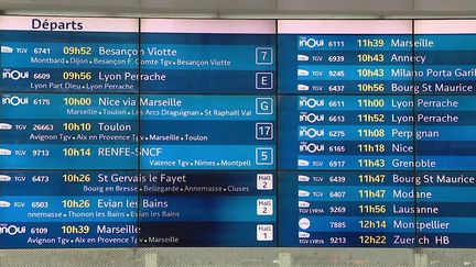 Grève SNCF : le 17 décembre, 1 TGV sur 2 circulera dans l'axe Sud-Est du réseau (France 3)