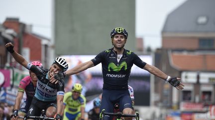 Alejandro Valverde a vécu une semaine de rêve  (ERIC FEFERBERG / AFP)