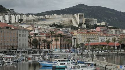 La Corse en hiver.&nbsp; (CAPTURE ECRAN FRANCE 2)