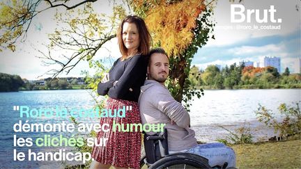 Romain a 35 ans. En 2012, il est devenu tétraplégique après un accident de ski. Sur Instagram, "Roro le costaud" démonte les clichés sur son handicap. Brut l'a rencontré.