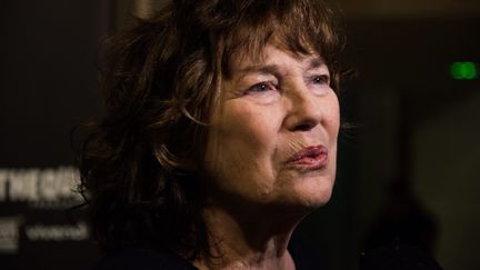 Jane Birkin, le 25 janvier 2017 à Paris (MAXPPP)