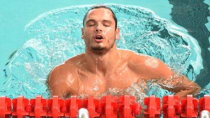 Le nageur français Florent Manaudou