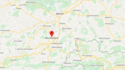 Montbéliard (Doubs). (GOOGLE MAPS / FRANCEINFO)