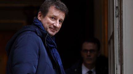 L'eurdéputé Yannick Jadot à Matignon le 3 décembre 2018. (ETIENNE LAURENT / EPA)