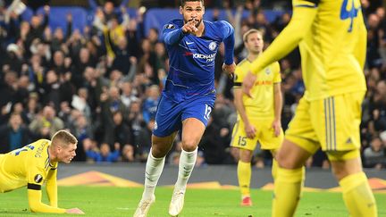 Ruben Loftus-Cheek, triple buteur face au Bate Borisov (GLYN KIRK / AFP)