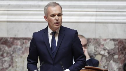 Le président de l'Assemblée nationale, François de Rugy, à Paris, le 20 juin 2018. (THOMAS SAMSON / AFP)