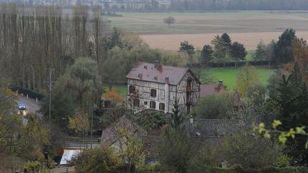 La résidence des Balkany à Giverny dans l'Eure. (BORIS MASLARD / MAXPPP)