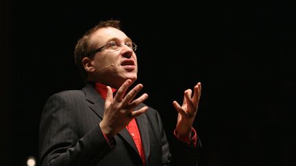 Jean-François Zygel, à Toulouse, le 13 janvier 2008. (FREDERIC CHARMEUX / MAXPPP)