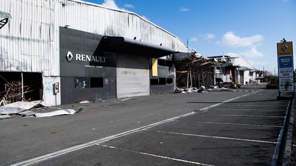 Les locaux de Renault à Ducos.Nouméa. Septembre 2024. (Noémie Dutertre / NC la 1ère)