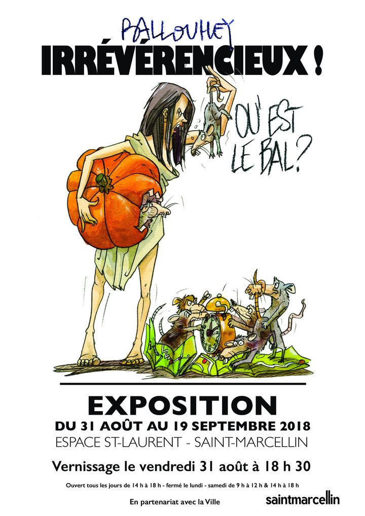 L'affiche de l'exposition "Irrévérencieux"
 (Pierre Ballouhey)