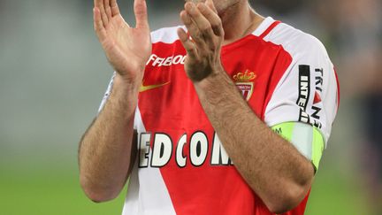 Le milieu de terrain Jérémy Toulalan sous le maillot de Monaco (NICOLAS PESCHIER / AFP)