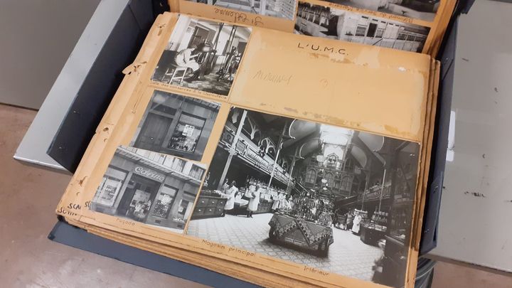 Clichés du tout premier magasin Casino à Saint-Étienne, aujourd'hui remplacé par une librairie. (ARCHIVES MUNICIPALES STEPHANOISES)