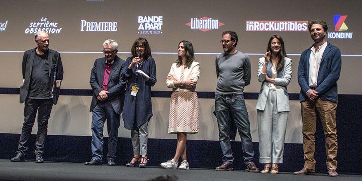 L'équipe du film rencontre le public à l'issue de la projection cannoise
 (Jean-François Lixon)