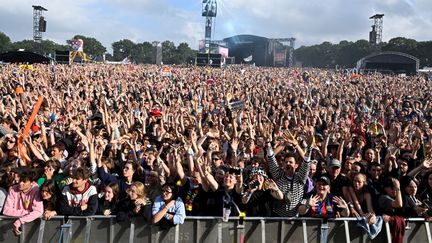 Festival des Vieilles Charrues  à Carhaix-Plouguer, western France, 15 suillet 2023 (DAMIEN MEYER / AFP)