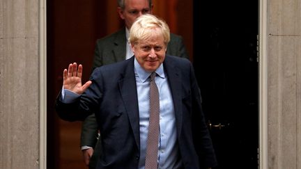 Le Premier ministre britannique Boris Johnson, à Londres, jeudi 24 octobre 2019.&nbsp; (ADRIAN DENNIS / AFP)