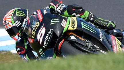 Johann Zarco (Yamaha Tech3) à Phillip Island (PAUL CROCK / AFP)