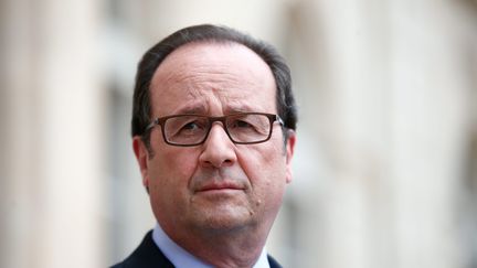 Le président François Hollande, le 22 juillet 2016 à Paris. (MAXPPP)