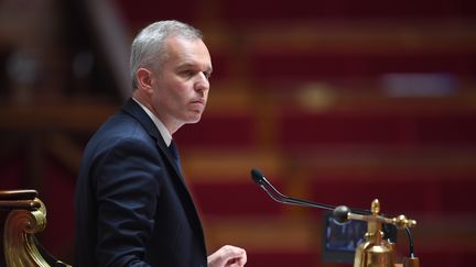 François de Rugy préside une séance à l'Assemblée nationale, à Paris, le 3 juillet 2018. (ERIC FEFERBERG / AFP)