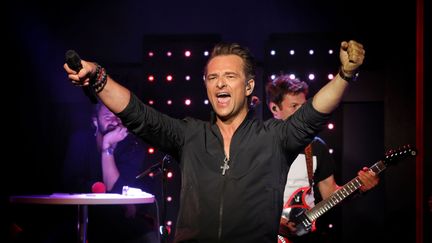 David Hallyday en concert en 2019 (Frederic Bukajlo/RTL/SIPA)