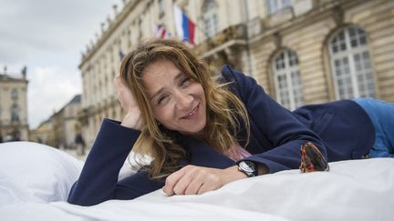 Sylvie Testud le 13 septembre 2014 à Nancy, aux rencontres du "Livre sur la place"
 (Arnaud Beinat / Max PPP)