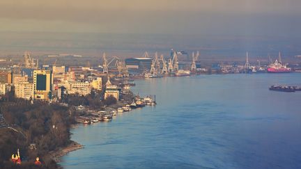 La ville de Galati, au bord du Danube, en Roumanie, le 26 janvier 2020. (ICARMEN13 / ISTOCKPHOTO / GETTYIMAGES)